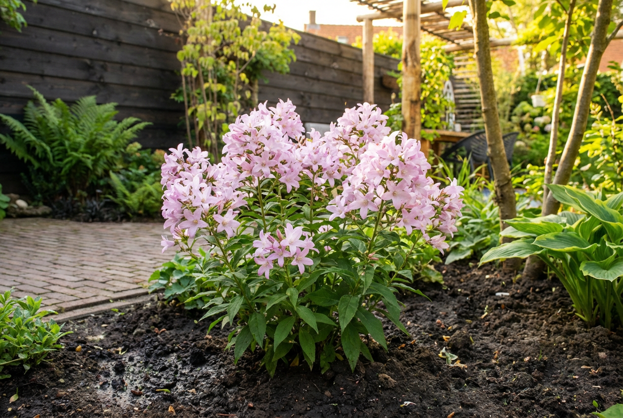 Campanule à feuilles de Celtis (Campanula lactiflora 'Loddon Anna')