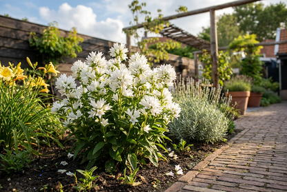 Campanule agglomérée (Campanula glomerata 'Schneekrone')
