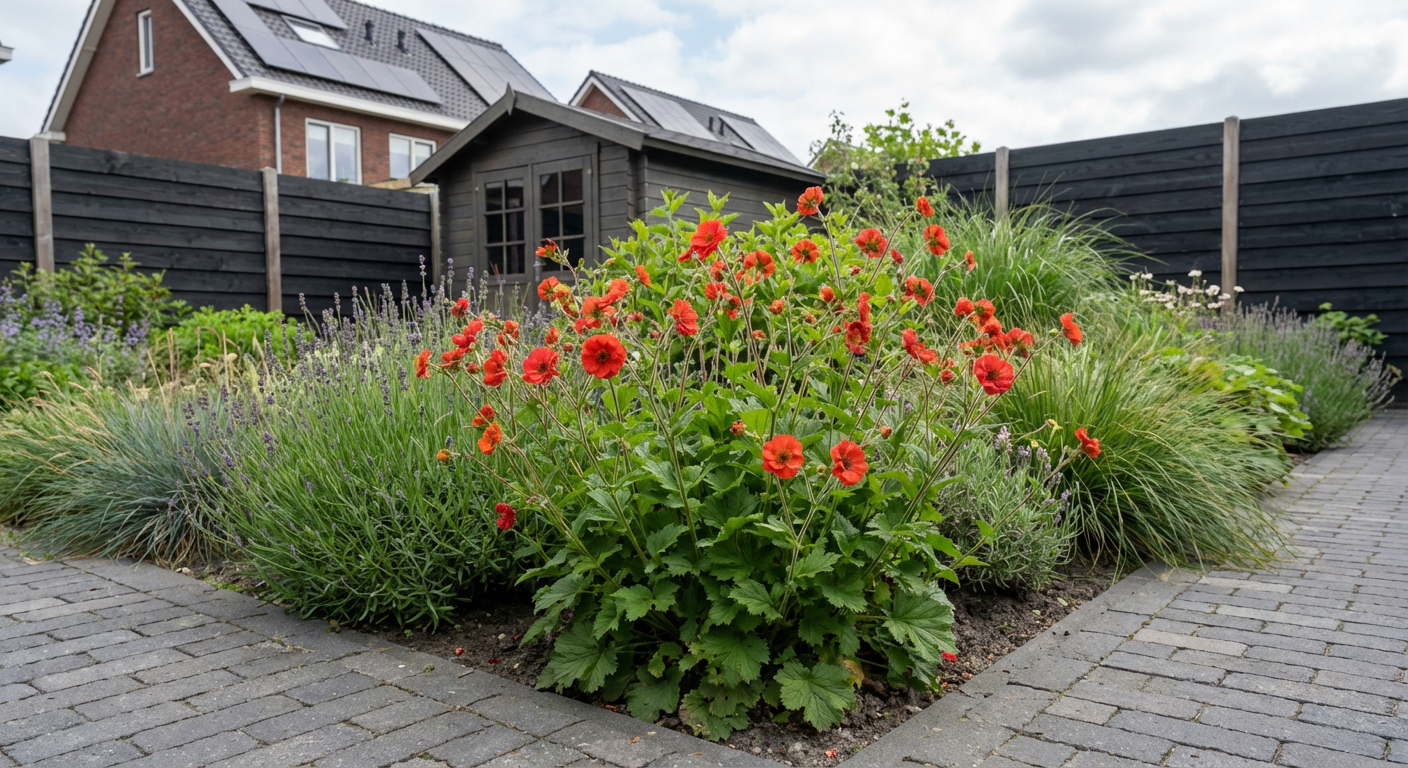 Nagelkruid (Geum chiloense 'Mrs Bradshaw') - Tuinplanten