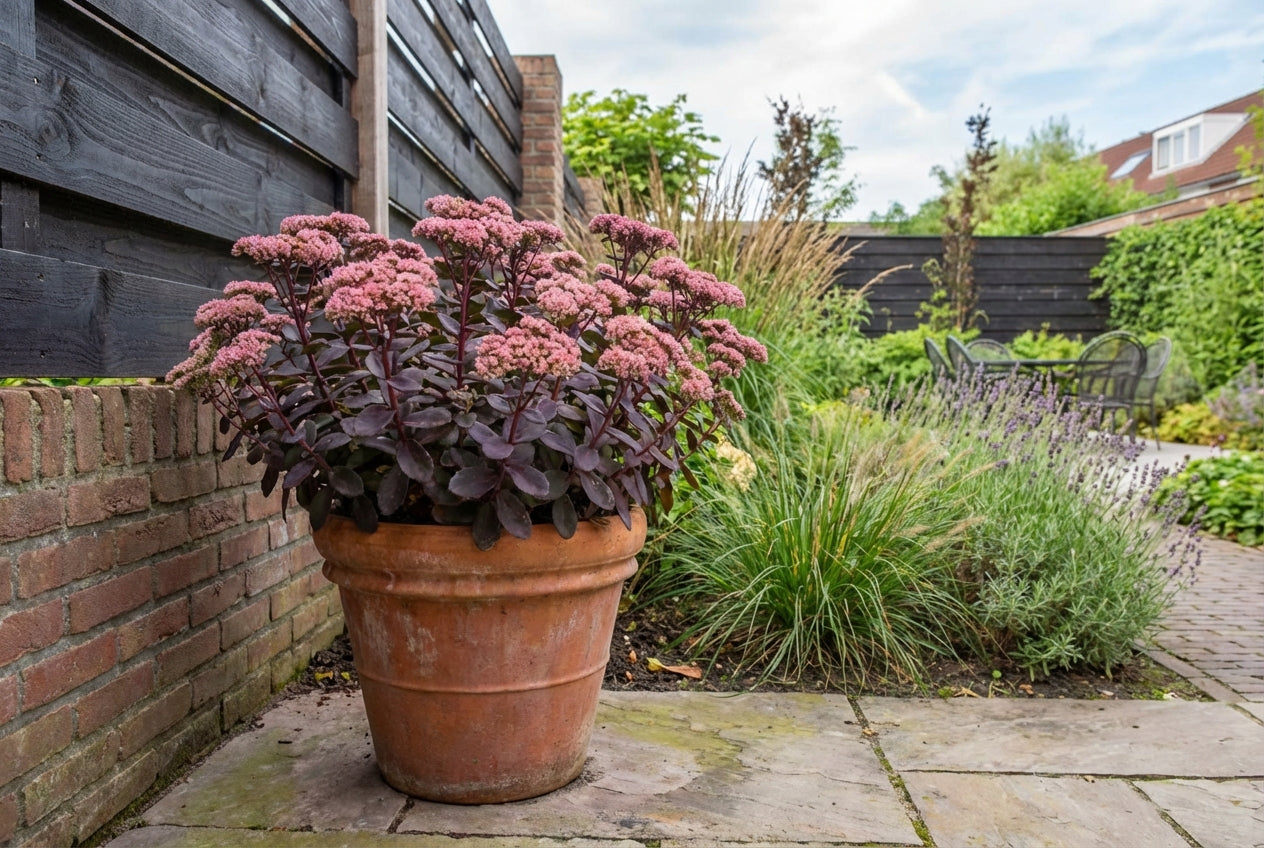 Orpin (Sedum hybride 'Karfunkelstein')