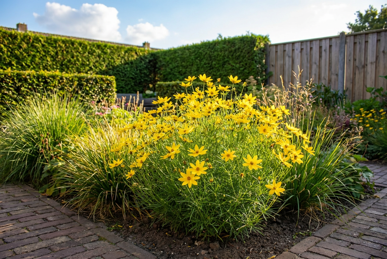 Meisjes ogen (Coreopsis vert. 'Zagreb') - Tuinplanten