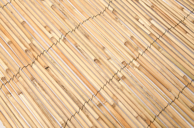 tapis de roseau fendu