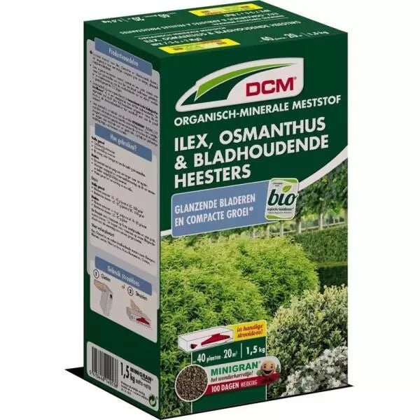 Meststof Ilex, Osmanthus & Bladhoudende Heesters (1,5 kg) - Grond en Meststoffen