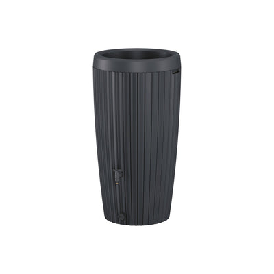 Récupérateur d'eau de pluie anthracite rayé 240 L