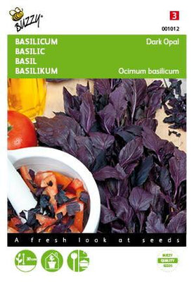 Basil Rouge - Opale foncée