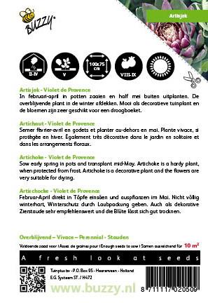 Artisjok Violet De Provence - Zaden