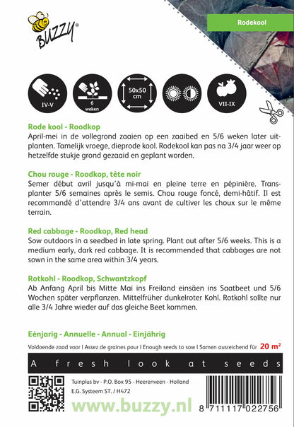 Rode kool Roodkop - Zaden