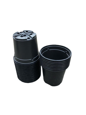 Pot de culture noir – Ø 10,5 cm, hauteur 9 cm