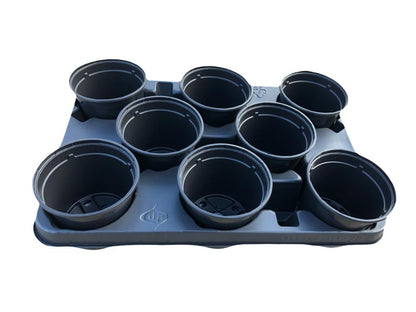 Kweektray met 8 potjes - 10,5 cm - Kweekbenodigdheden