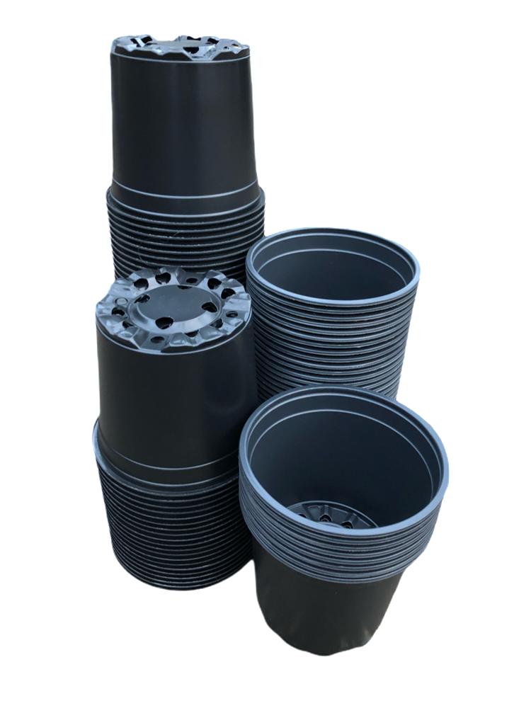 Kweekpot zwart – Ø15cm, hoogte 13cm, 1,5 liter - Kweekbenodigdheden