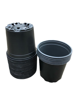 Pot de culture noir – Ø 15 cm, hauteur 13 cm, 1,5 litre