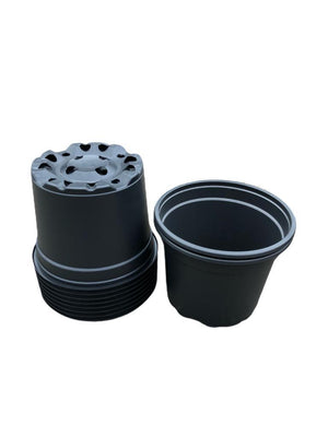 Pot de culture noir – Ø 17 cm, hauteur 13 cm, 2 litres