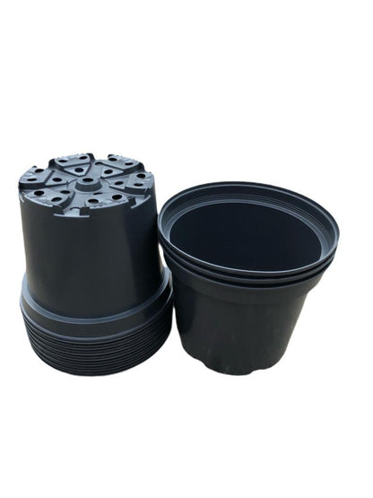 Kweekpot zwart – Ø23cm, hoogte 18cm, 5 liter - Kweekbenodigdheden