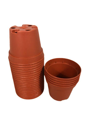 Pot de culture rouge – Ø6 cm, hauteur 5 cm
