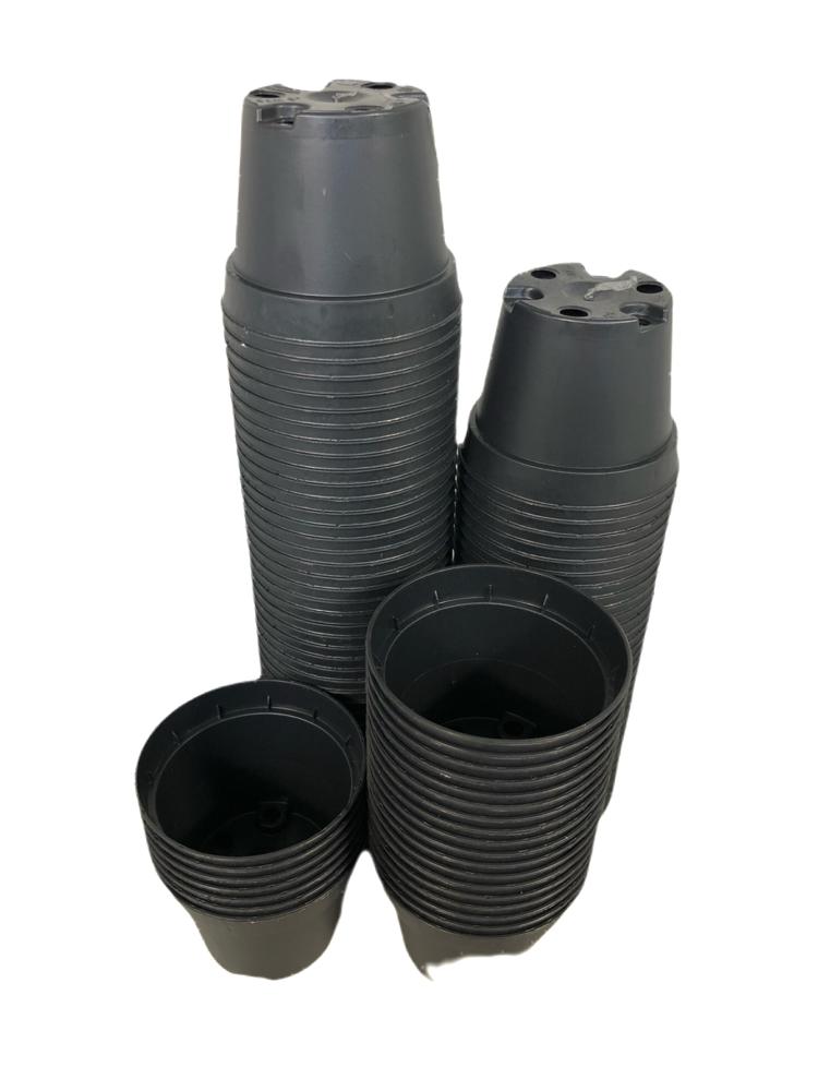 Kweekpot zwart – Ø6cm, hoogte 5cm - Kweekbenodigdheden