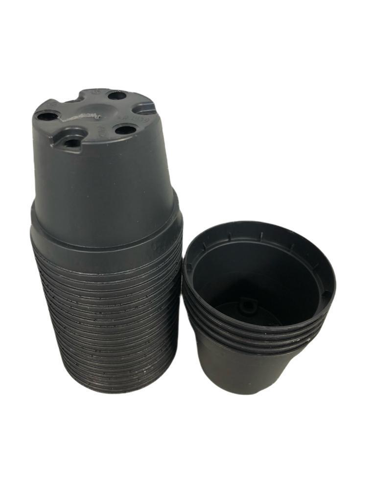 Kweekpot zwart – Ø6cm, hoogte 5cm - Kweekbenodigdheden