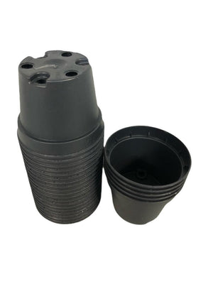 Pot de culture noir – Ø6 cm, hauteur 5 cm