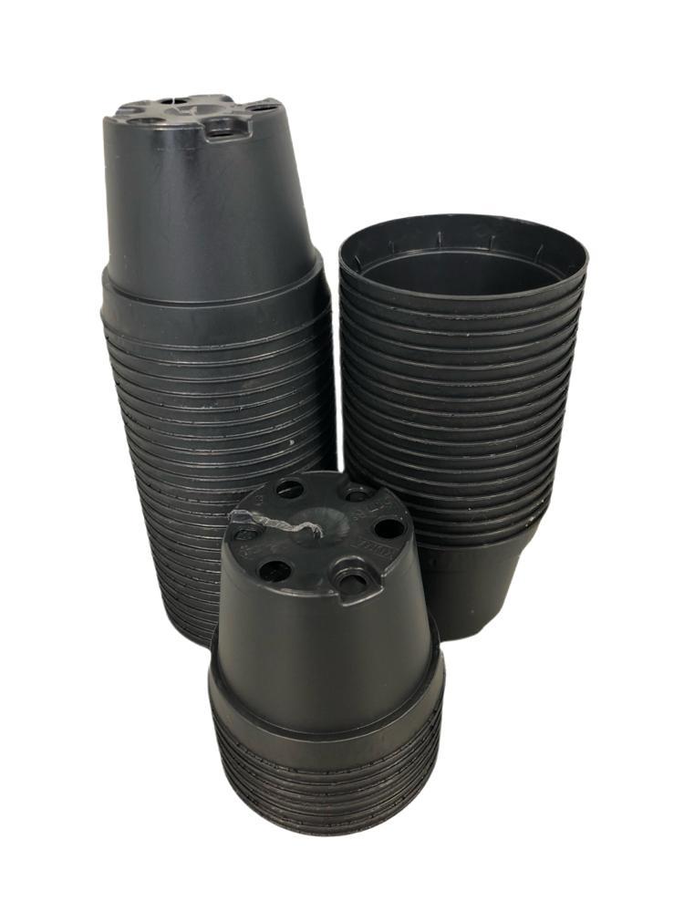 Kweekpot zwart – Ø6cm, hoogte 5cm - Kweekbenodigdheden