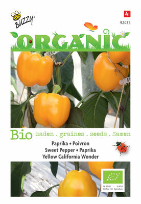 Paprika Jaune Merveille de Californie (BIO)