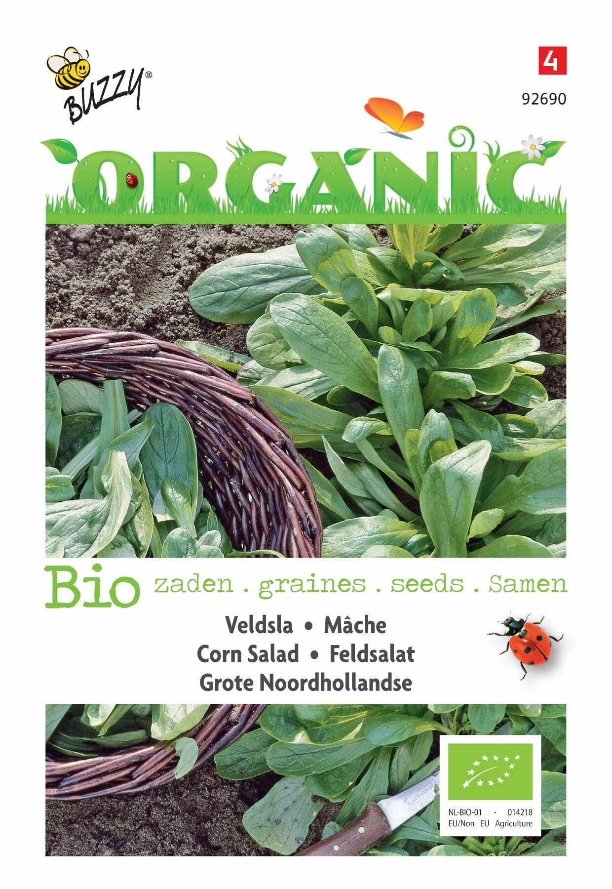 Mâche Grote Noordhollandse (BIO) - Graines