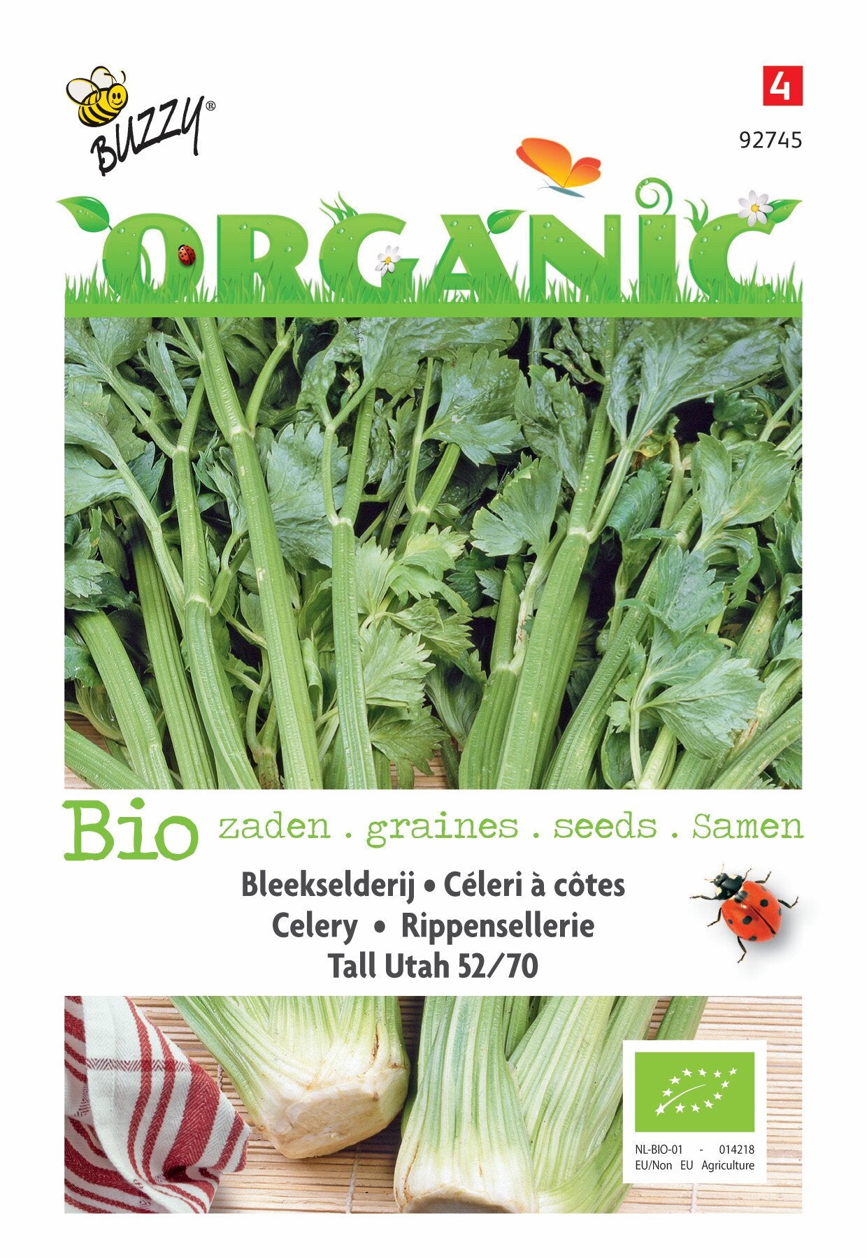 Céleri-branche Tall Utah 52/70 (BIO) - Graines