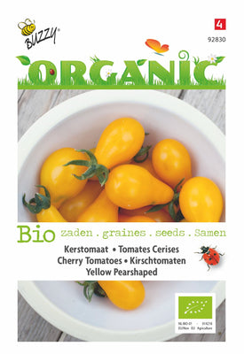 Tomate jaune en forme de poire (BIO)