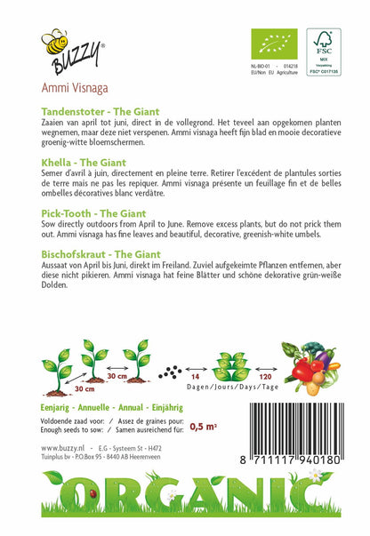 Tandenstoter The Giant (BIO) - Zaden