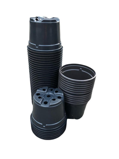 Kweekpot zwart – Ø9cm, hoogte 7cm - Kweekbenodigdheden