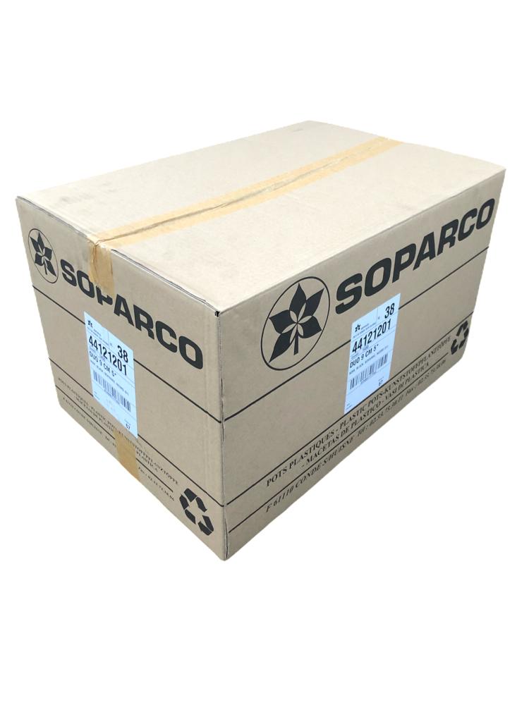 Kweekpot zwart – Ø9cm, hoogte 7cm - Kweekbenodigdheden