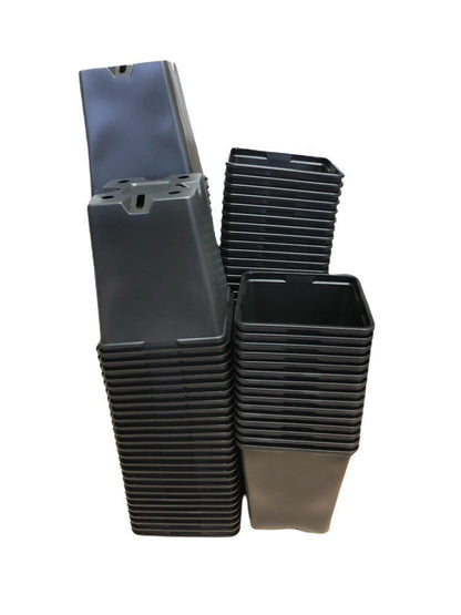 Kweekpot zwart - 9x9x10cm - Kweekbenodigdheden