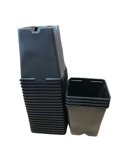 Kweekpot zwart - 9x9x10cm - Kweekbenodigdheden