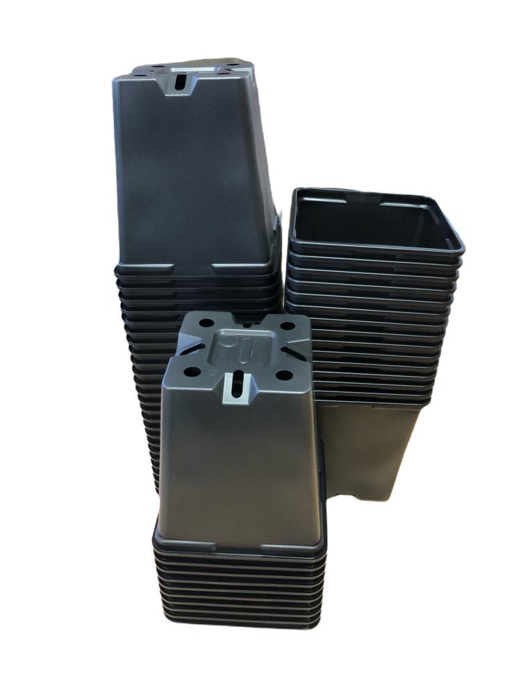 Kweekpot zwart - 9x9x10cm - Kweekbenodigdheden