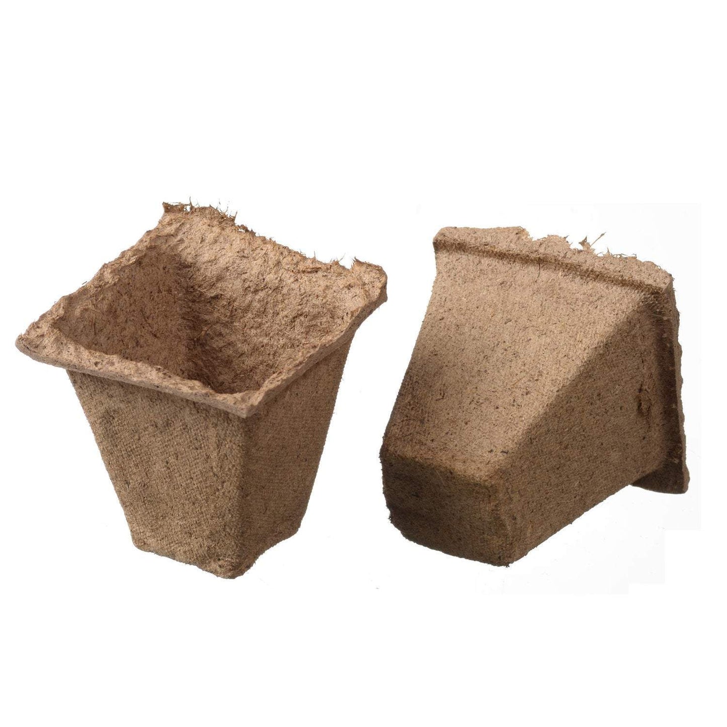 Afbreekbare potjes H6x6x6cm 16 stuks - Kweekbenodigdheden