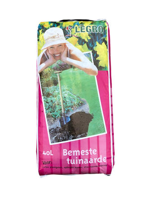 terreau de jardin fertilisé