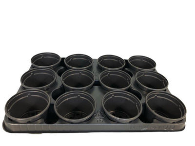 Plateau de culture avec 12 pots de 9 cm